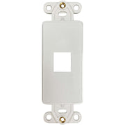 Tripp Lite by Eaton N042DAB-001V-IV 1-Port Antibacterial Wall-Mount Insert, Ivory - N042DAB-001V-IV