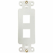 N042DAB-002V-IV_Tripp Lite by Eaton N042DAB-002V-IV 2-Port Antibacterial Wall-Mount Insert, Ivory