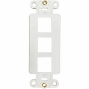 N042DAB-003V-IV_Tripp Lite by Eaton N042DAB-003V-IV 3-Port Antibacterial Wall-Mount Insert, Ivory