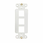 N042DAB-003V-IV_Tripp Lite by Eaton N042DAB-003V-IV 3-Port Antibacterial Wall-Mount Insert, Ivory
