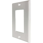 Tripp Lite by Eaton Safe-IT Single-Gang Antibacterial Wall Plate, Decora Style, Ivory, TAA - N042DAB-001-IV