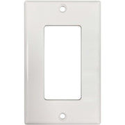 Tripp Lite by Eaton Safe-IT Single-Gang Antibacterial Wall Plate, Decora Style, Ivory, TAA - N042DAB-001-IV