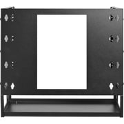 Tripp Lite by Eaton SmartRack SRWO8UBRKTSHELF Mounting Bracket for Patch Panel, Switch, Router, UPS, Network Switch, Rack Equipment, Wireless Access Point - Black - SRWO8UBRKTSHELF
