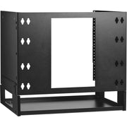 Tripp Lite by Eaton SmartRack SRWO8UBRKTSHELF Mounting Bracket for Patch Panel, Switch, Router, UPS, Network Switch, Rack Equipment, Wireless Access Point - Black - SRWO8UBRKTSHELF