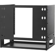 Tripp Lite by Eaton SmartRack SRWO8UBRKTSHELF Mounting Bracket for Patch Panel, Switch, Router, UPS, Network Switch, Rack Equipment, Wireless Access Point - Black - SRWO8UBRKTSHELF
