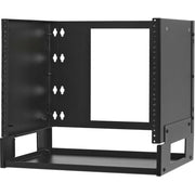 Tripp Lite by Eaton SmartRack SRWO8UBRKTSHELF Mounting Bracket for Patch Panel, Switch, Router, UPS, Network Switch, Rack Equipment, Wireless Access Point - Black - SRWO8UBRKTSHELF