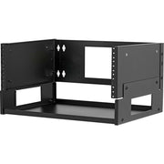 Tripp Lite by Eaton 4U Wall-Mount Bracket with Shelf for Small Switches and Patch Panels, Hinged - SRWO4UBRKTSHELF