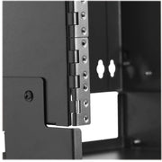 Tripp Lite by Eaton 12U Wall-Mount Bracket with Shelf for Small Switches and Patch Panels, Hinged - SRWO12UBRKTSHEL