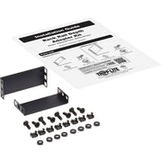Tripp Lite by Eaton SmartRack SRRAILDPTH1U Mounting Rail Kit for Rack Server, Rack Equipment, Enclosure - Black - SRRAILDPTH1U