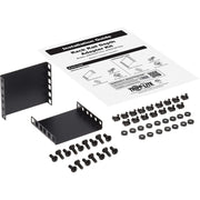 Tripp Lite by Eaton SmartRack SRRAILDPTH2U Mounting Rail Kit for Rack Server, Rack Equipment, Enclosure - Black - SRRAILDPTH2U