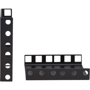 Tripp Lite by Eaton SmartRack SRRAILDPTH2U Mounting Rail Kit for Rack Server, Rack Equipment, Enclosure - Black - SRRAILDPTH2U
