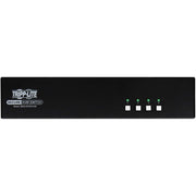 Tripp Lite by Eaton Secure KVM Switch, 4-Port, Dual Head, DVI to DVI, NIAP PP4.0, Audio, CAC, TAA - B002-DV2AC4-N4