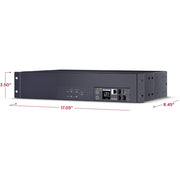 CyberPower Metered ATS PDU PDU44007 19-Outlets PDU - PDU44007