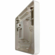 Tripp Lite by Eaton 1-Port UK-Style Wall Plate, Unloaded Shuttered Module, White - N042U-WK1-S