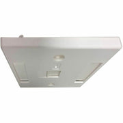 Tripp Lite by Eaton 1-Port UK-Style Keystone Wall Plate, Unloaded Shuttered Module, Icon Tab, White - N042U-W01-ST