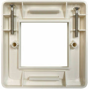 Tripp Lite by Eaton Single-Gang UK-Style Gang Frame for Insert Modules, Hidden Screws, White - N042U-WF1-1