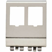 Tripp Lite by Eaton N063-002 Din Rail Mount for Keystone Module, Inline Coupler - Silver - TAA Compliant - N063-002