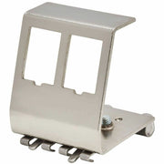 Tripp Lite by Eaton N063-002 Din Rail Mount for Keystone Module, Inline Coupler - Silver - TAA Compliant - N063-002