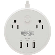 Tripp Lite by Eaton Safe-IT TLP28PD57WCAM 5-Outlets Surge Suppressor/Protector - TLP28PD57WCAM