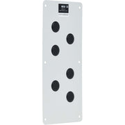 Tripp Lite by Eaton SmartRack Cable Gland Plate for NEMA-Rated Enclosure Cabinets, 6 Ports (0.5 in.)