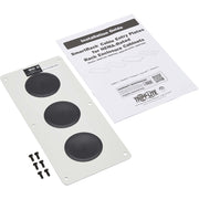 Tripp Lite by Eaton SmartRack Cable Gland Plate for NEMA-Rated Enclosure Cabinets, 3 Ports (2 in.) - SRGP2KO