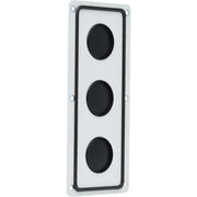 Tripp Lite by Eaton SmartRack Cable Gland Plate for NEMA-Rated Enclosure Cabinets, 3 Ports (2 in.) - SRGP2KO