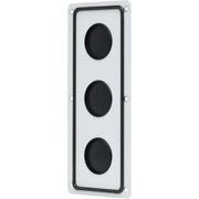 Tripp Lite by Eaton SmartRack Cable Gland Plate for NEMA-Rated Enclosure Cabinets, 3 Ports (2 in.) - SRGP2KO