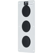 Tripp Lite by Eaton SmartRack Cable Gland Plate for NEMA-Rated Enclosure Cabinets, 3 Ports (2 in.) - SRGP2KO