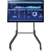 Tripp Lite by Eaton Rolling TV Cart for 42" to 65" Displays, Wide Legs, Locking Casters - DMCS4265WL