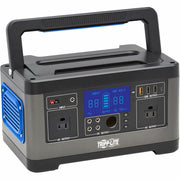 Tripp Lite by Eaton Portable Power Station - 500W, Lithium-Ion (NMC), AC, DC, USB-A, USB-C, QC 3.0 - GC500L