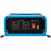 Tripp Lite by Eaton 600W Light-Duty Compact Power Inverter - 2x 5-15R, USB Charging, Pure Sine Wave - PINV600SW-120