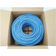Tripp Lite by Eaton Cat6 1G Solid Core UTP Bulk Ethernet Cable, LSZH, Blue, 1000 ft. (305 m) - N222-01K-BL-LS