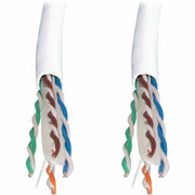 Tripp Lite by Eaton Cat6a 10G Solid Core UTP Bulk Ethernet Cable, CMR Rated, White, 1000 ft. (305 m) - N223-01K-WH