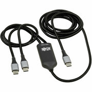 Tripp Lite by Eaton USB-C Charging Cable/Splitter (M/2xM) - 100W PD Charging, 6 ft. (1.8 m)