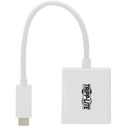 Tripp Lite by Eaton USB-C to HDMI Adapter (M/F) - 8K 60 Hz, HDR, 4:4:4, HDCP 2.3, White - U444-06N-HD8K6W