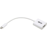 Tripp Lite by Eaton USB-C to HDMI Adapter (M/F) - 8K 60 Hz, HDR, 4:4:4, HDCP 2.3, White - U444-06N-HD8K6W