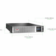 APC by Schneider Electric Smart-UPS 3KVA Rack-mountable UPS - SMTL3KRM2UCLNC