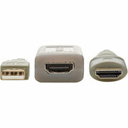 Tripp Lite by Eaton HDMI Extension Cable with Active Repeater (M/F), 4K 60 Hz, HDR, 4:4:4, HDCP 2.2 - P569-010-MF-ACT