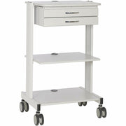 Tripp Lite by Eaton Mobile Workstation with 2x Adjustable Shelves, 2x Metal Drawers, Locking Caster