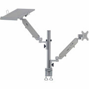 Tripp Lite by Eaton DDR1732NBMTAA Clamp Mount for Notebook, Monitor, Flat Panel Display, HDTV - Silver - TAA Compliant - DDR1732NBMTAA