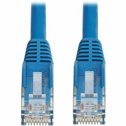 Tripp Lite series Cat6 Gigabit Snagless Molded UTP Ethernet Cable (RJ45 M/M), PoE, LSZH, Blue, 0.5 - N201L-0P5M-BL