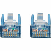 Tripp Lite series Cat6 Gigabit Snagless Molded UTP Ethernet Cable (RJ45 M/M), PoE, LSZH, Blue, 0.5 - N201L-0P5M-BL