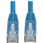 Tripp Lite series Cat6 Gigabit Snagless Molded UTP Ethernet Cable (RJ45 M/M), PoE, LSZH, Blue, 1 m