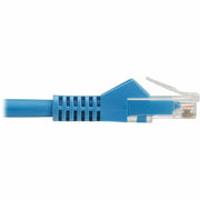 Tripp Lite by Eaton Cat6 Gigabit Snagless Molded UTP Ethernet Cable (RJ45 M/M), PoE, LSZH, Blue,1.5m - N201L-1P5M-BL