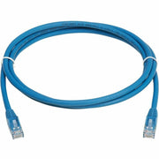 Tripp Lite series Cat6 Gigabit Snagless Molded UTP Ethernet Cable (RJ45 M/M), PoE, LSZH, Blue, 2 m