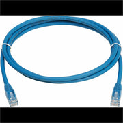 Tripp Lite by Eaton Cat6 Gigabit Snagless Molded UTP Ethernet Cable (RJ45 M/M), PoE, LSZH, Blue,2.5m