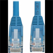 Tripp Lite by Eaton Cat6 Gigabit Snagless Molded UTP Ethernet Cable (RJ45 M/M), PoE, LSZH, Blue,2.5m - N201L-2P5M-BL