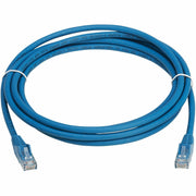 Tripp Lite series Cat6 Gigabit Snagless Molded UTP Ethernet Cable (RJ45 M/M), PoE, LSZH, Blue, 3 m