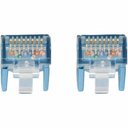 Tripp Lite series Cat6 Gigabit Snagless Molded UTP Ethernet Cable (RJ45 M/M), PoE, LSZH, Blue, 3 m - N201L-03M-BL