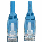 Tripp Lite series Cat6 Gigabit Snagless Molded UTP Ethernet Cable (RJ45 M/M), PoE, LSZH, Blue, 4 m - N201L-04M-BL